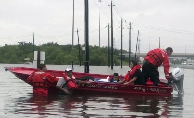 LABORES DE RESCATE TRAS EL HURACÁN HARVEY EN TEXAS