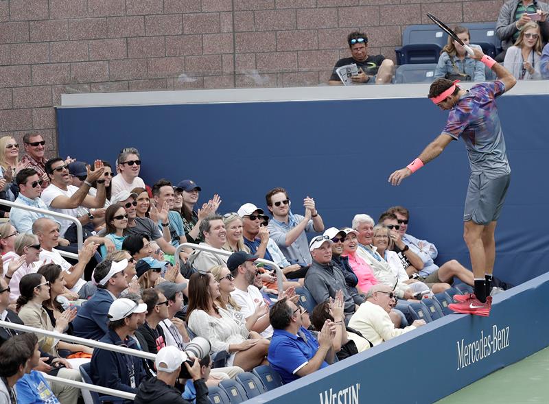 Argentino Del Potro en Flushing Meadows, NY