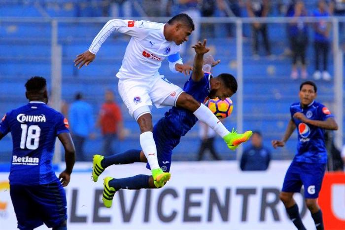 Honduras: Motagua puntero firme tras empate con Olimpia