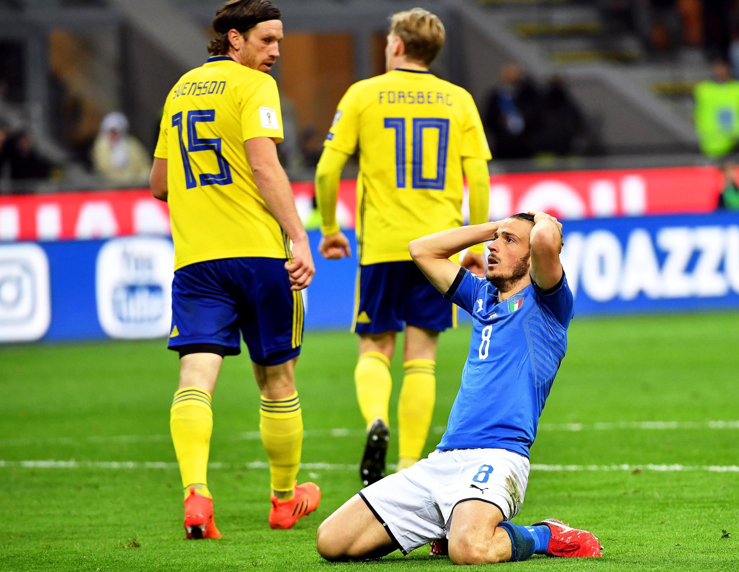 ¡Batacazo! Italia eliminada en el Repechaje al Mundial