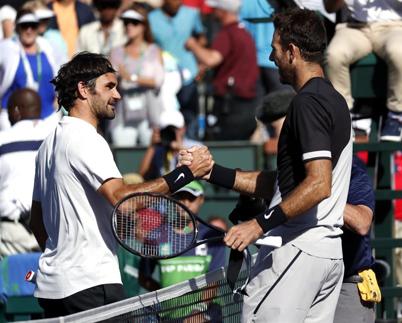 Del Potro vence a Federer y es campeón en Indian Wells por primera vez