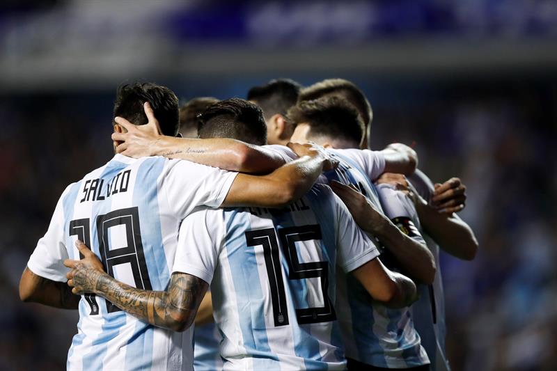 Con triplete de Messi, Argentina se despidió con una goleada ante Haití