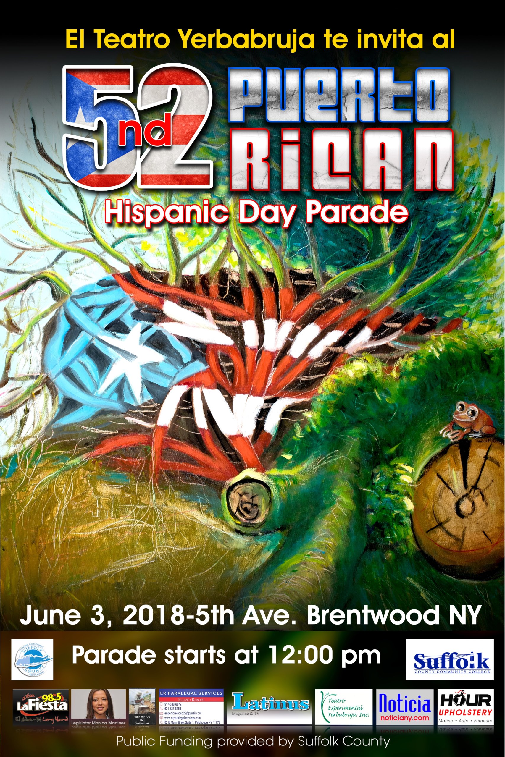 No te pierdas este domingo el Desfile Puertorriqueño-Hispano de Long Island