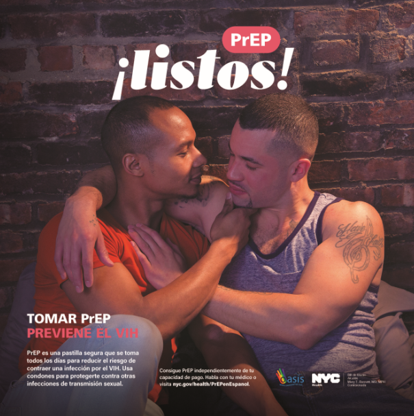 ¡Listos! la campaña de lucha contra el sida en Nueva York