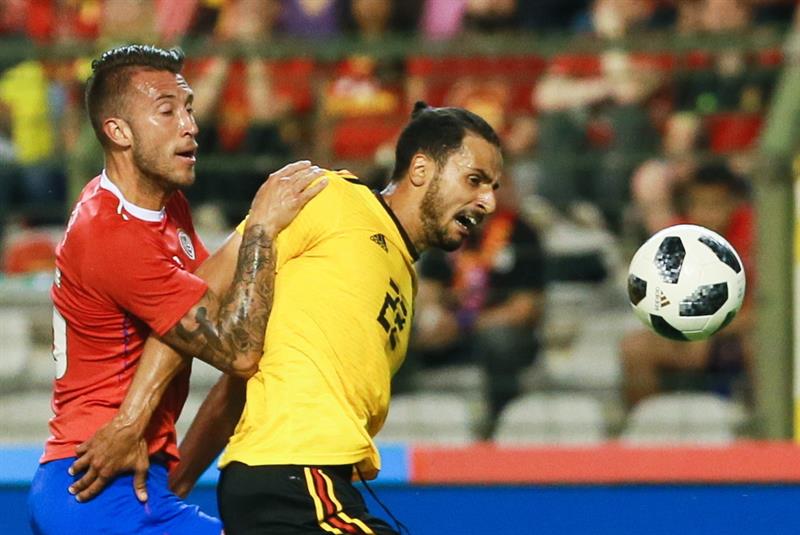 Costa Rica goleado en Bélgica pese al brillo de Navas