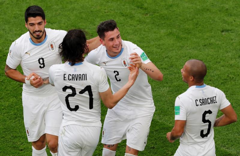 Giménez enciende la pólvora de Uruguay que vence 1-0 a Egipto (Fotos y Videos)