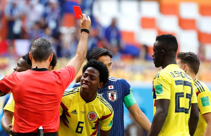 Japón vence 2-1 a Colombia y mete en un lío a los ¨Cafeteros¨