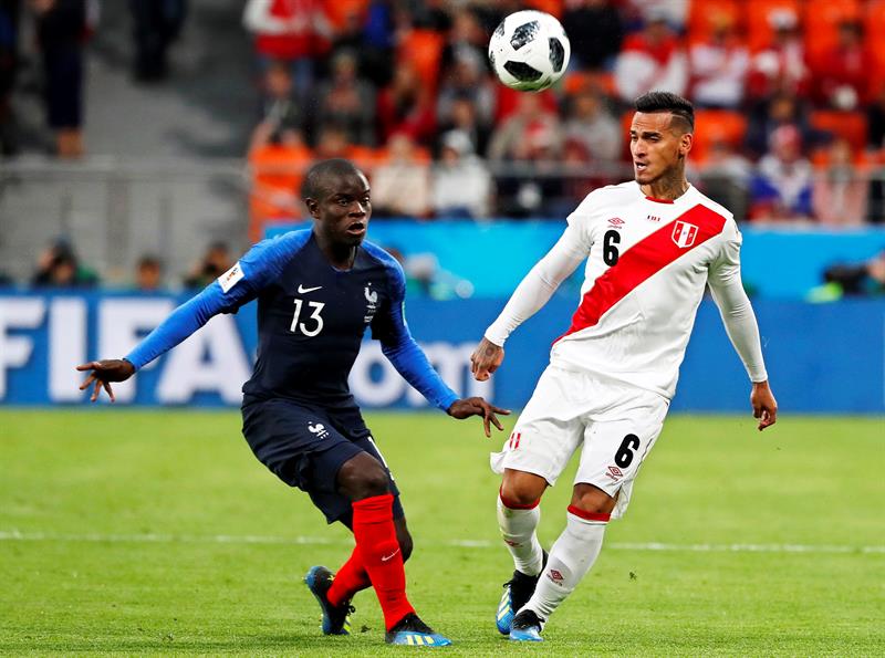 Francia gana por la mínima ante un Perú que luchó hasta el final (Fotos y Video)