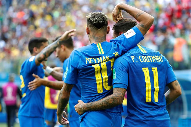 Coutinho rescata a Brasil y condena a Costa Rica en Rusia 2018