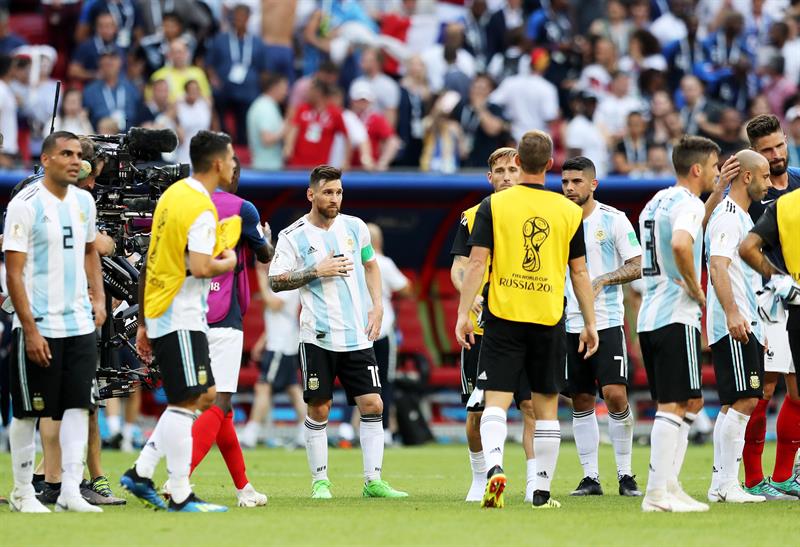 Francia elimina 4-3 a Argentina a avanza a cuartos del Mundial (Fotos y Video)