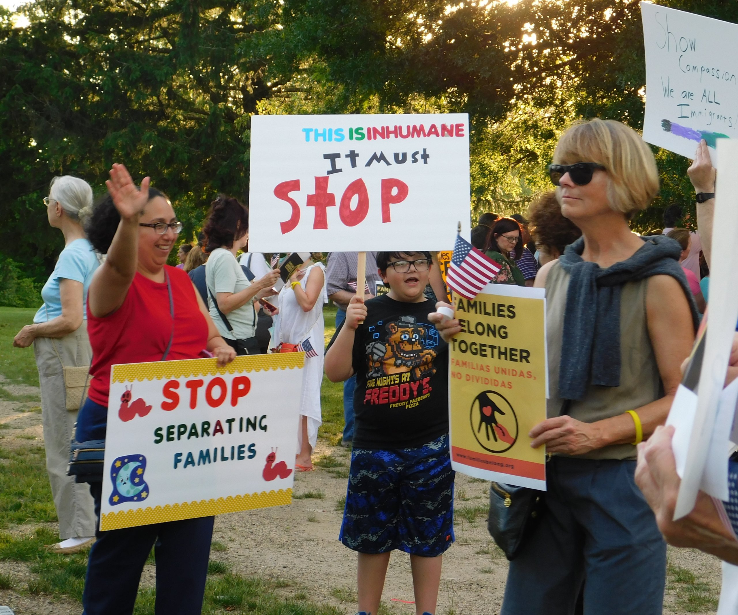 Médicos protestan contra ley inhumana que separa familias inmigrantes