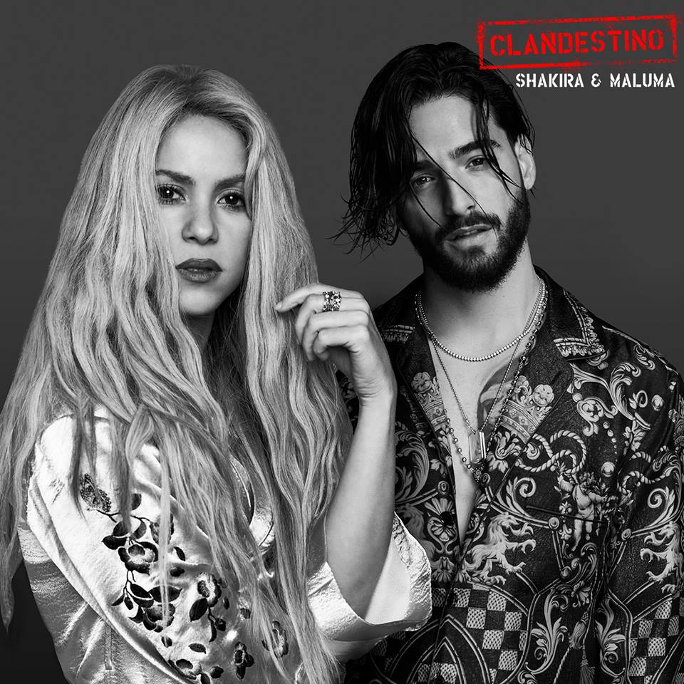 Sube la temperatura "Clandestino" la tercera colaboración entre Maluma y Shakira