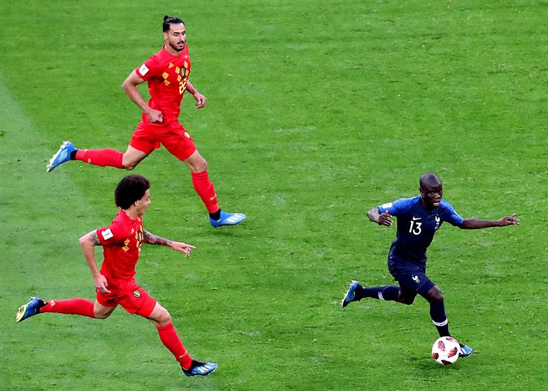 Francia supera 1-0 a Bélgica y jugará la final del Mundial