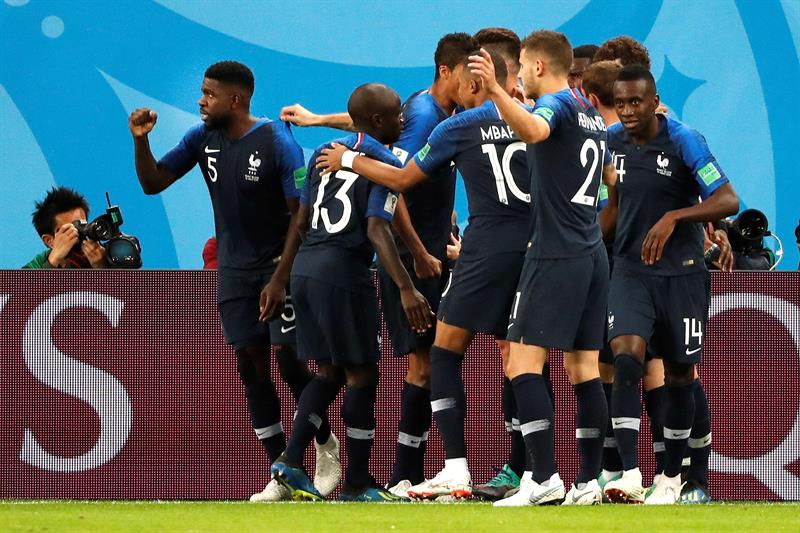 Francia supera 1-0 a Bélgica y jugará la final del Mundial