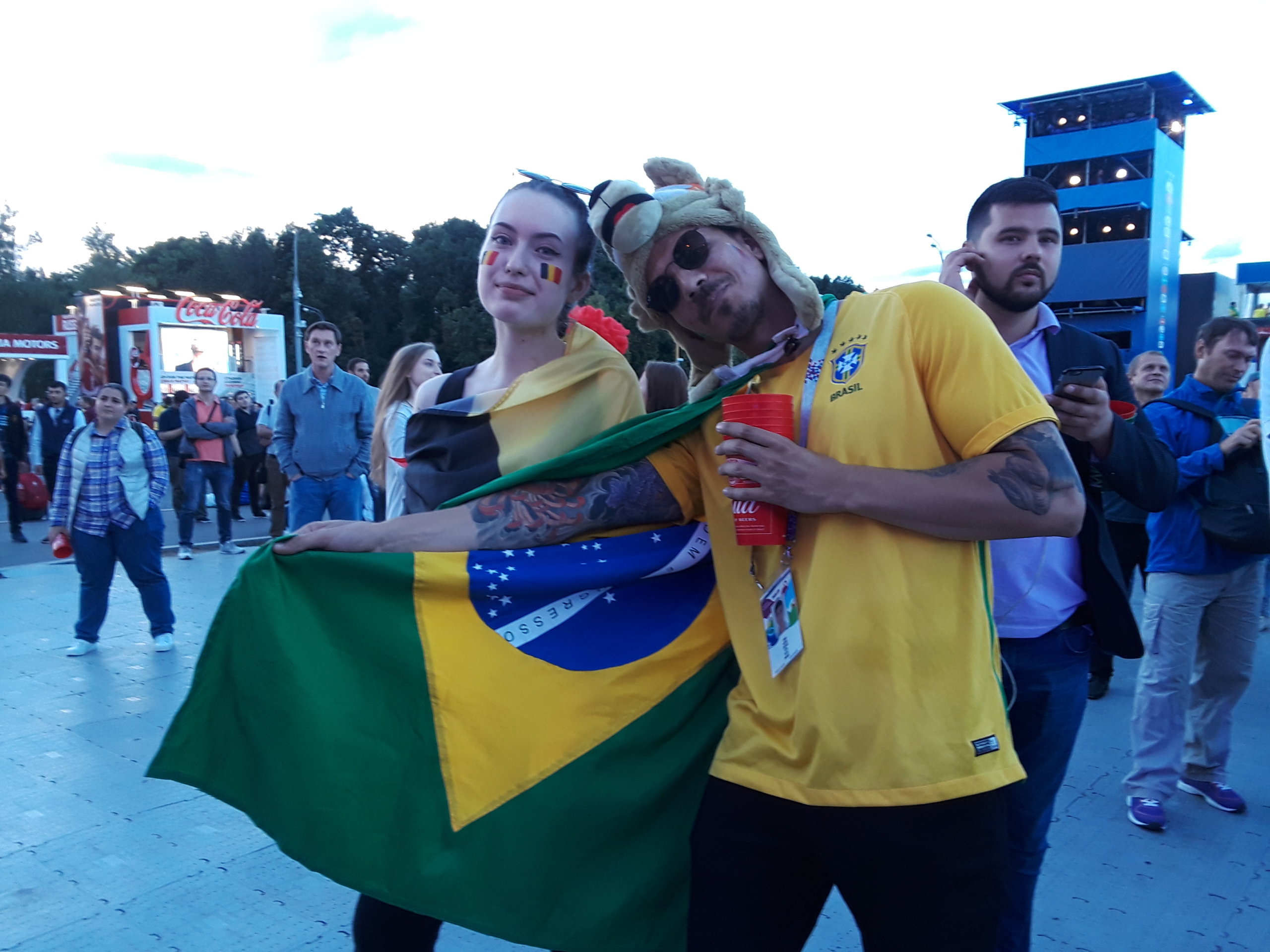 Fan Fest de Moscú en Rusia 2018. (Foto: Walter Garcés)