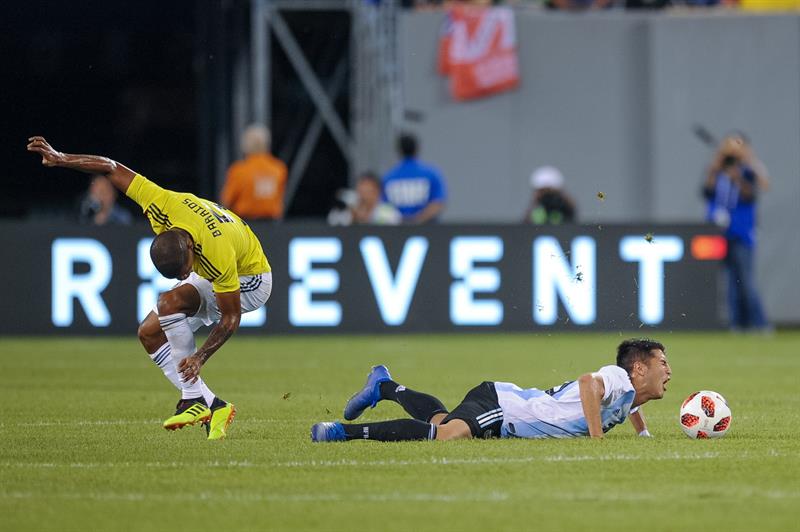 Argentina y Colombia no se hacen daño en intenso partido en Nueva Jersey