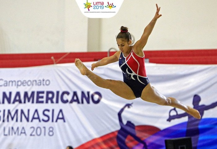 Cuba y Estados Unidos triunfan en panamericano de gimnasia