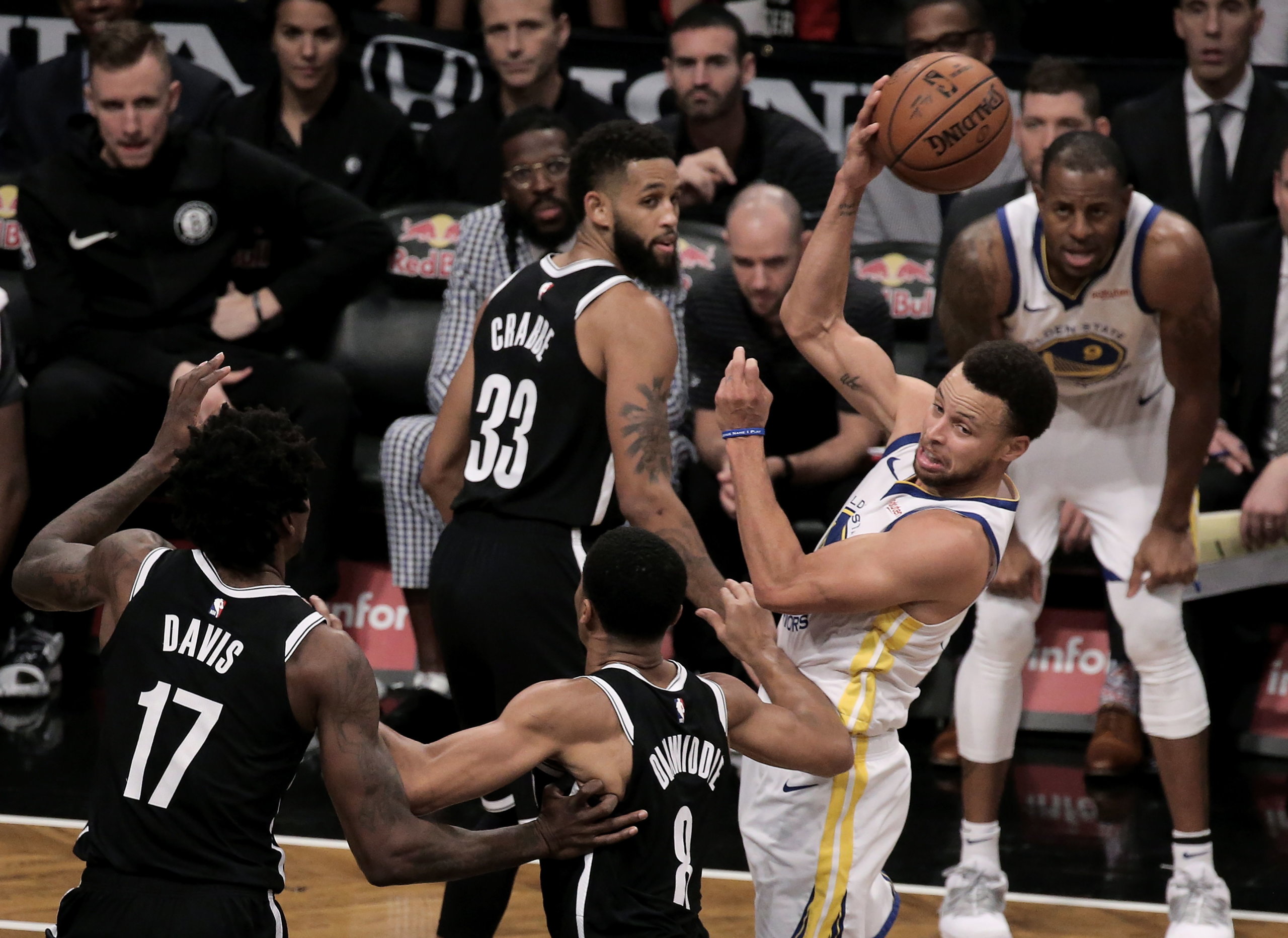 Golden State Warriors derrotan como visitantes a los Brooklyn Nets