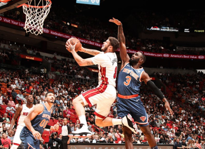 New York Knicks no pueden en su visita al Miami Heat 