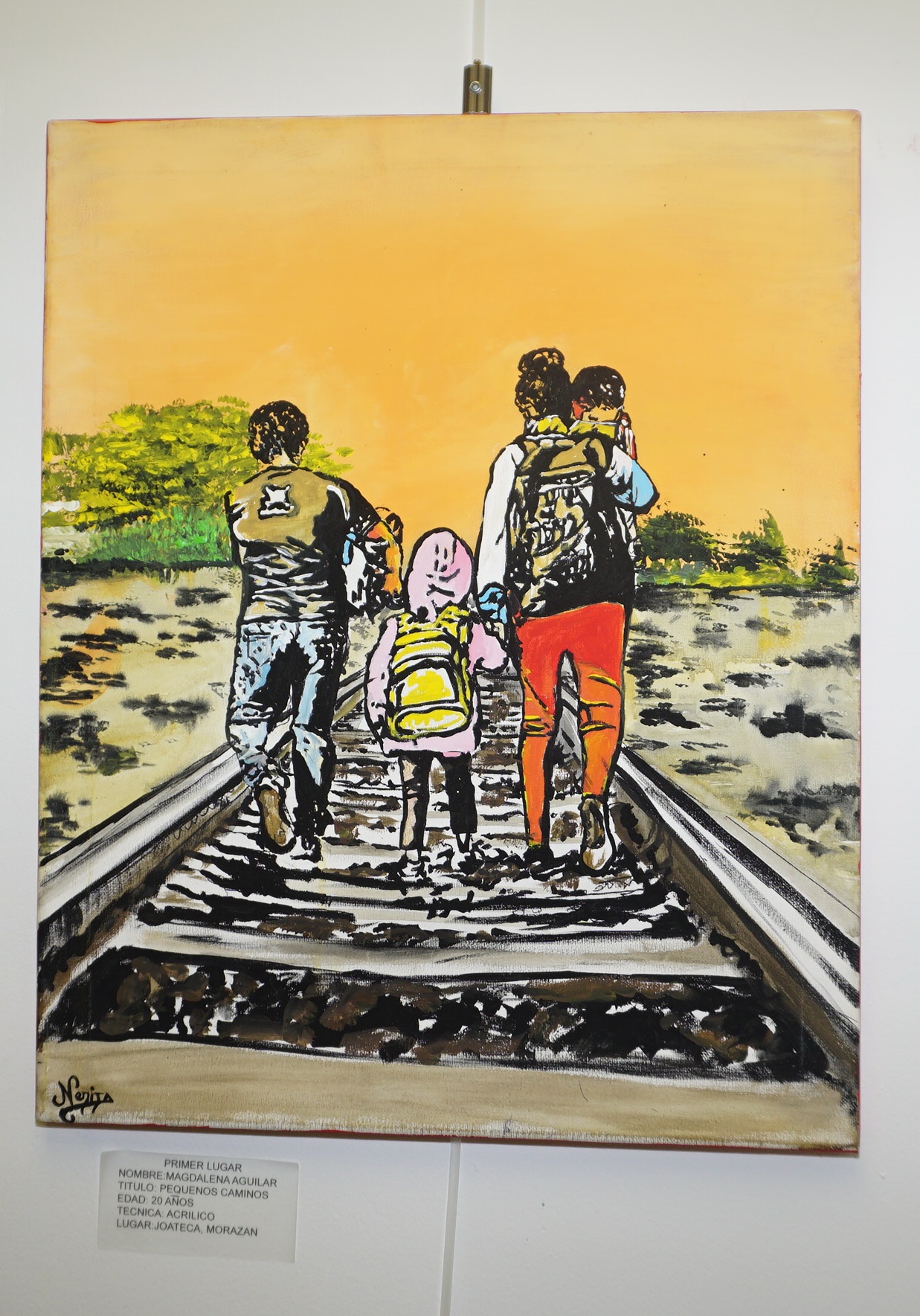 'Niños Migrantes', arte sin fronteras desde Morazán a Long Island
