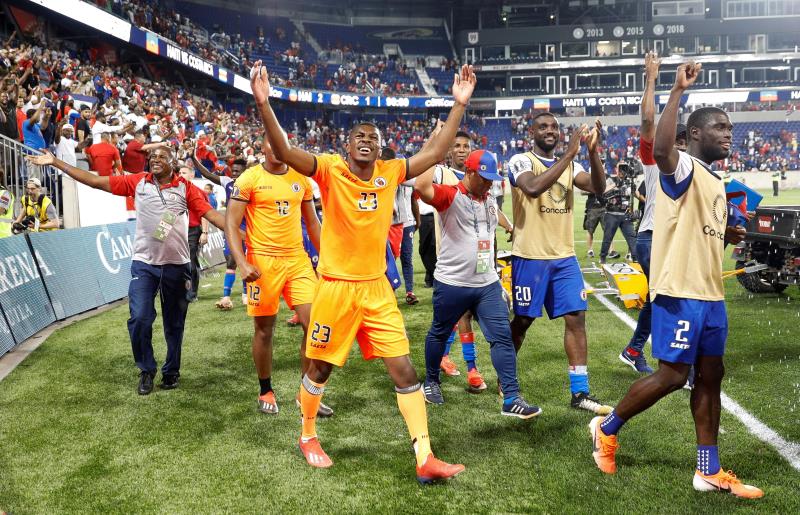 Haití remonta 2-1 a Costa Rica en NJ y termina líder de grupo
