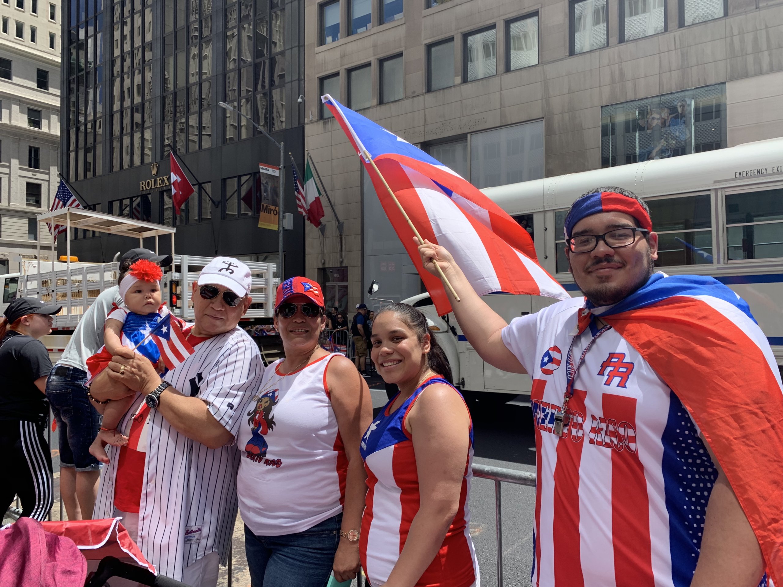 Desfile Nacional Puertorriqueño 2019 en Manhattan, Nueva York.