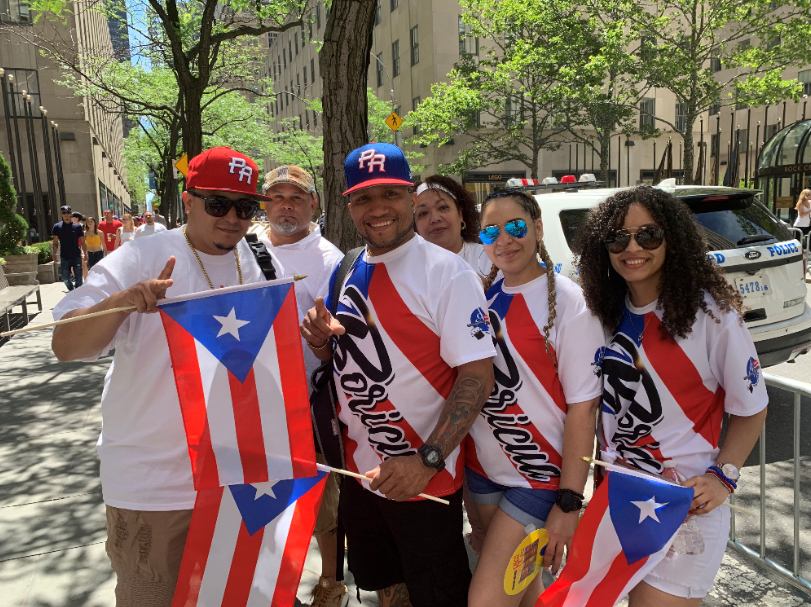 Desfile Nacional Puertorriqueño 2019 en Manhattan, Nueva York.