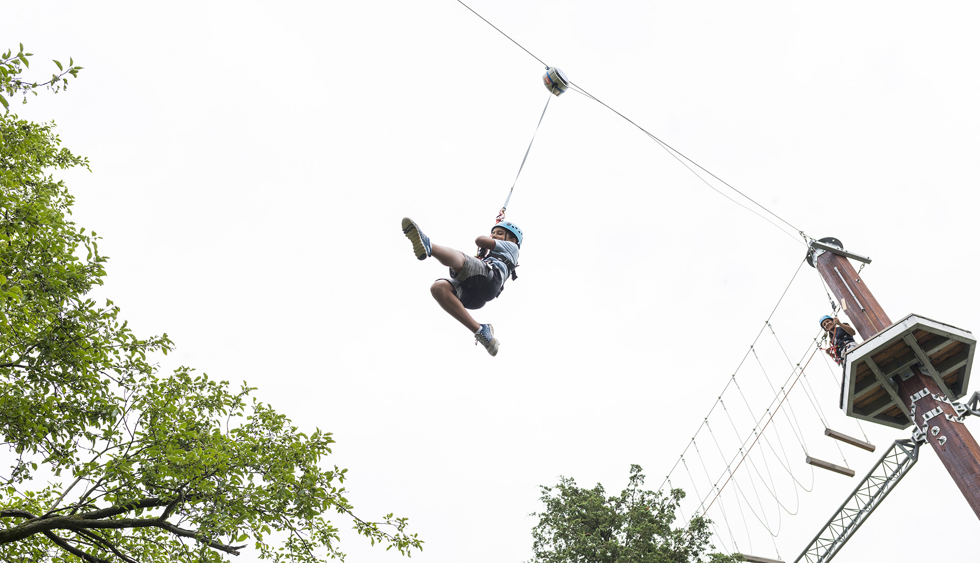 Aventura y adrenalina en WildPlay Element Parks en Jones Beach