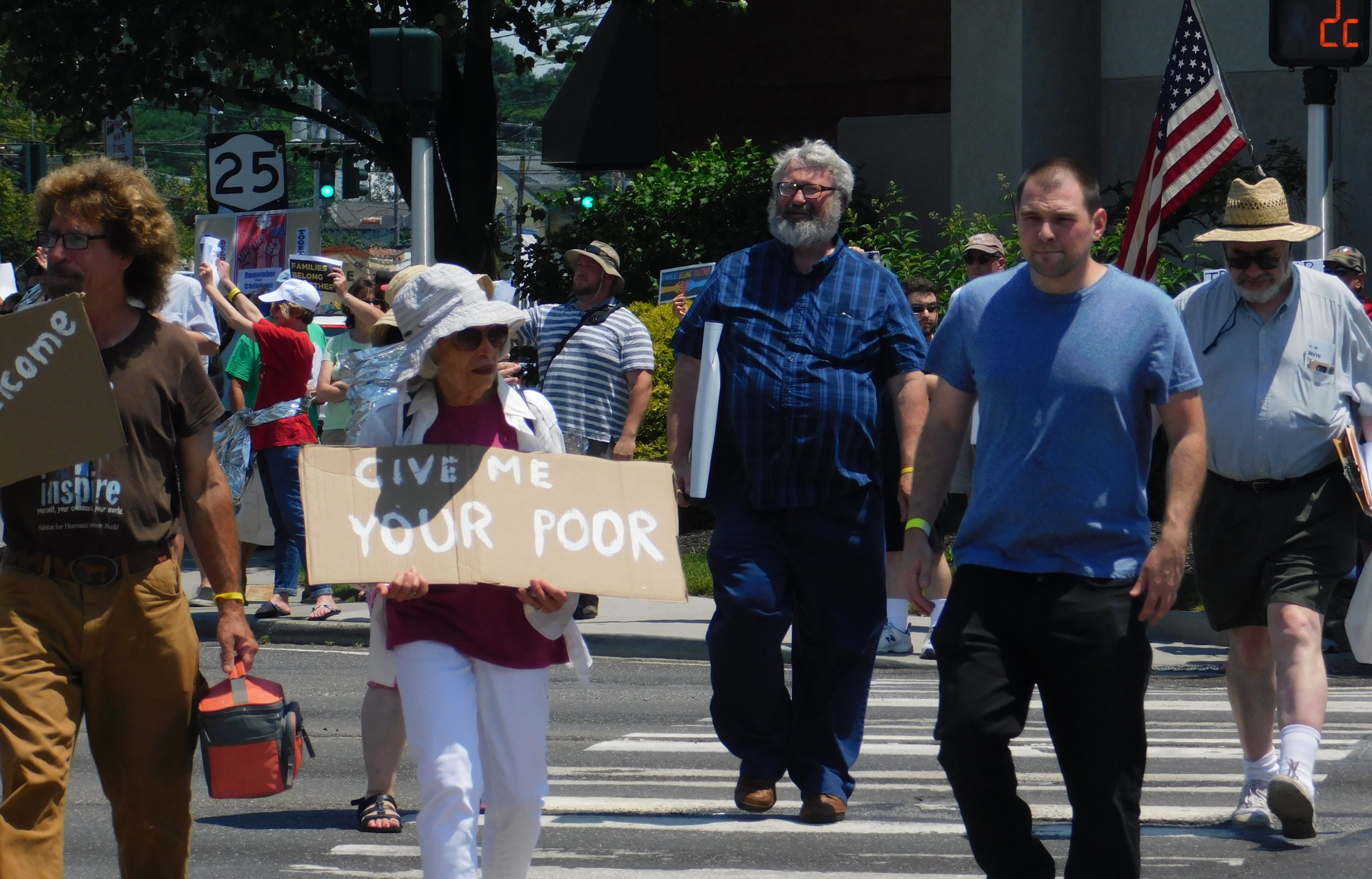 Protestan en Long Island por los niños que siguen siendo separados en la frontera