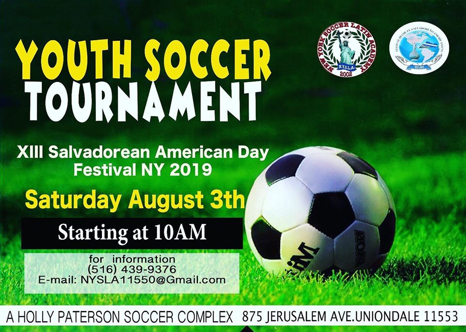 Torneo infantil de fútbol en Uniondale celebra el Día del Salvadoreño Americano