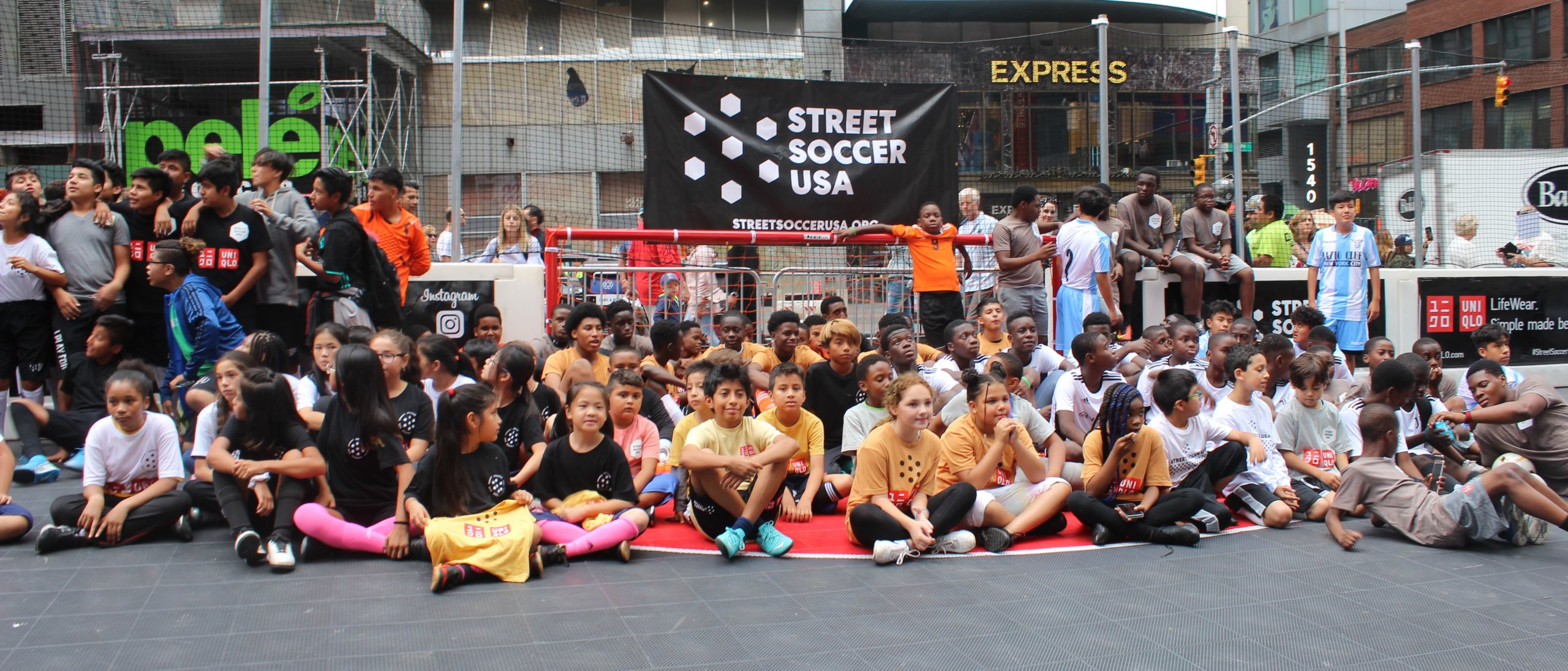 Soccer Street USA, fútbol en pleno corazón de Manhattan (Fotos)