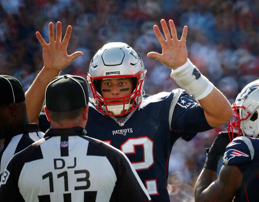 Tom Brady logra marca y los Patrios apalean a los NY Jets (Fotos)