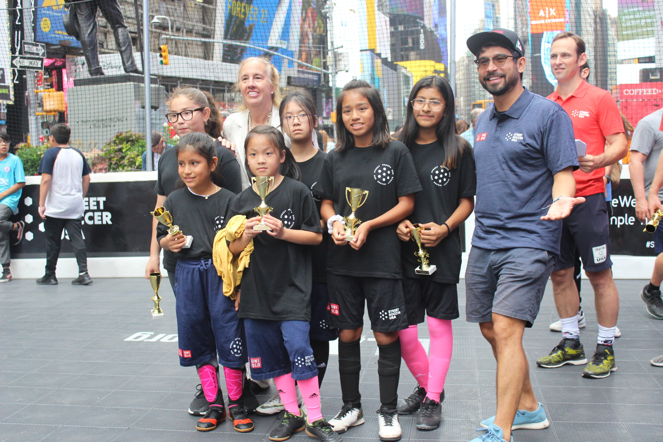 Soccer Street USA, fútbol en pleno corazón de Manhattan (Fotos)