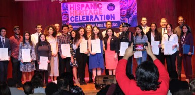 Senadora estatal Anna Kaplan celebró el Mes de la Herencia Hispana