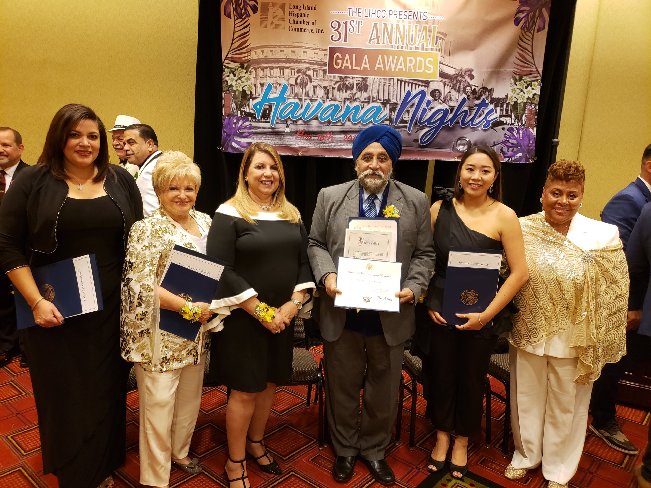 Long Island Hispanic Chamber of Commerce celebra exitosa 31va. Gala Anual de Premios