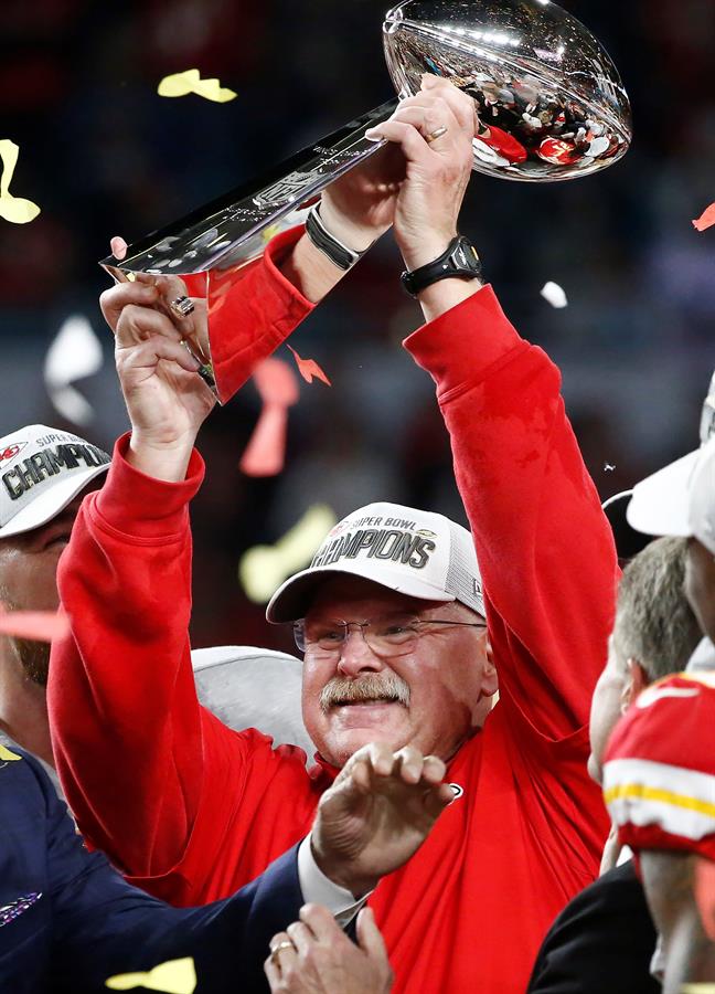 Kansas City Chiefs campeón del Super Bowl LIV en Miami