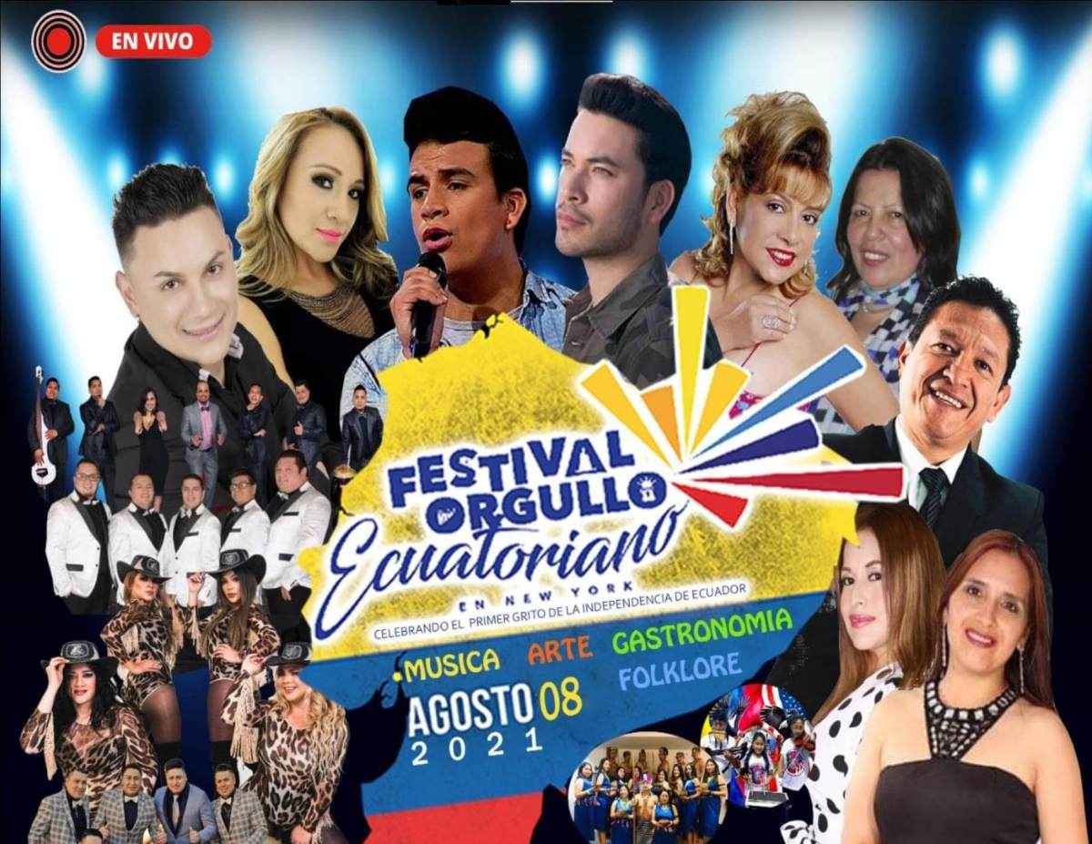 ¡Festival Orgullo Ecuatoriano regresa a Parque de Flushing el 8 agosto!