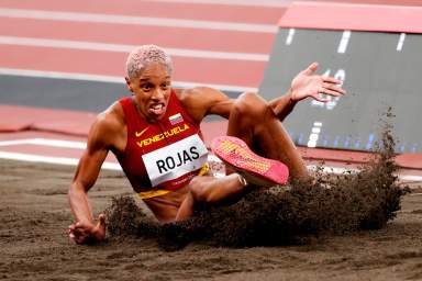 Proeza de Yulimar Rojas, oro y récord mundial para Venezuela (Fotos - Video)