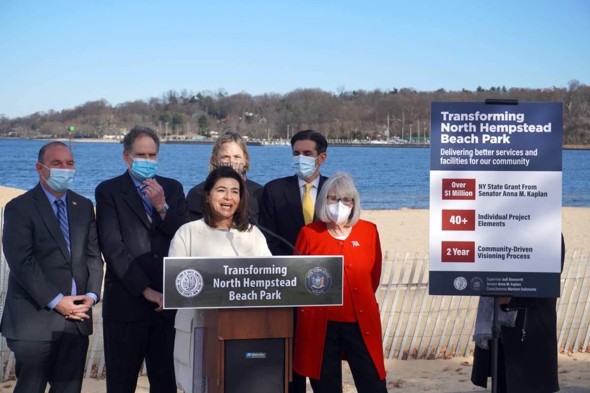 Más de $ 1 millón de subvención para transformar el North Hempstead Beach Park