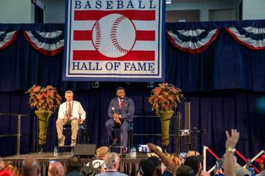 Dominicano David Ortiz se hace eterno en Cooperstown