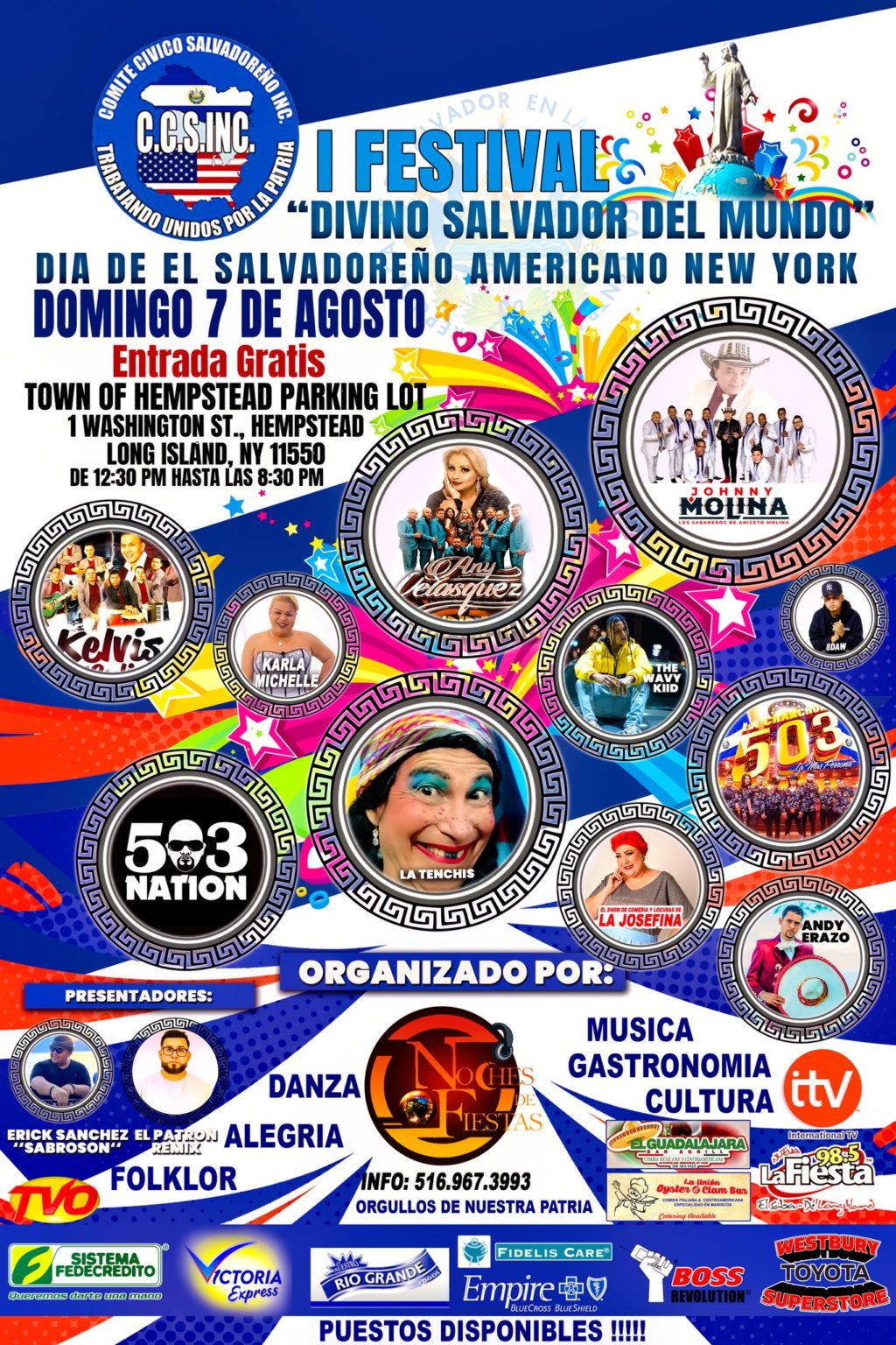 Este domingo regresa el Festival Salvadoreño en Hempstead Noticia NY