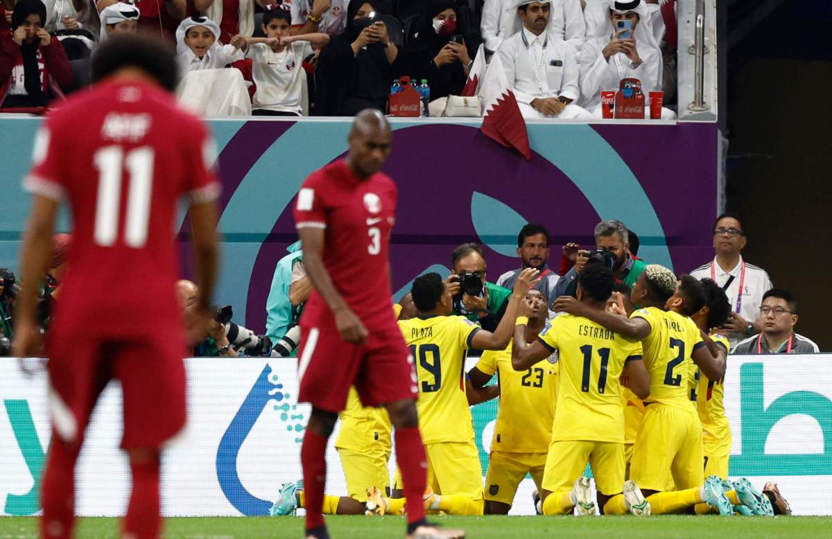 Histórico triunfo de Ecuador, 2-0 a Catar con goles de Enner Valencia