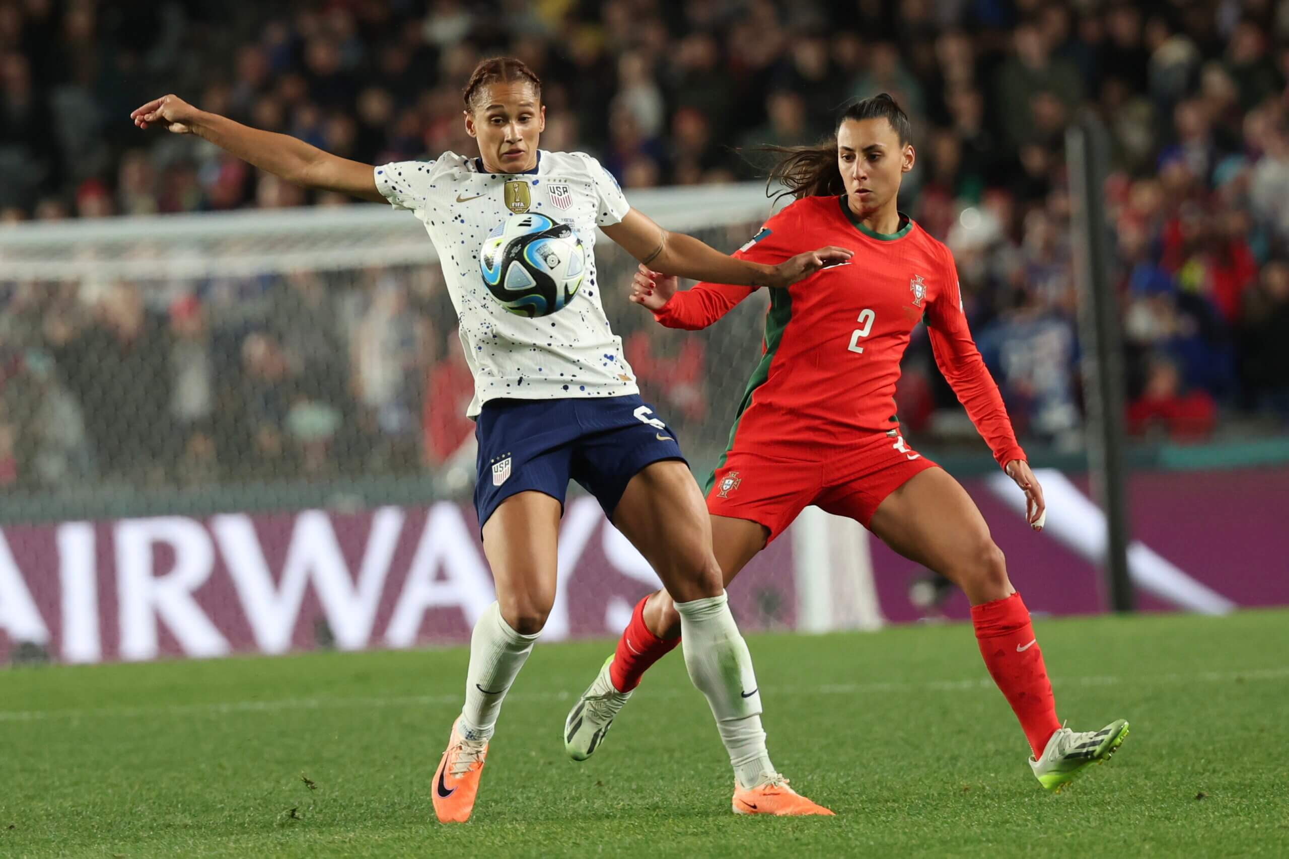 Mundial Femenino: EEUU clasifica a 8vos. tras luchado empate con Portugal