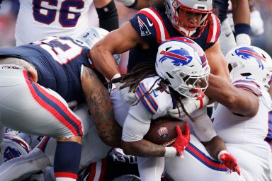 NFL: Bills arrollan, Jets blanqueados