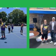 Legislador Koslow apoya partido de baloncesto del Woodward Children’s Center en Freeport