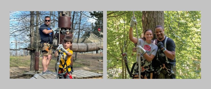 “Dads Climb Free” para celebrar el Día del Padre en The Adventure Park en Long Island