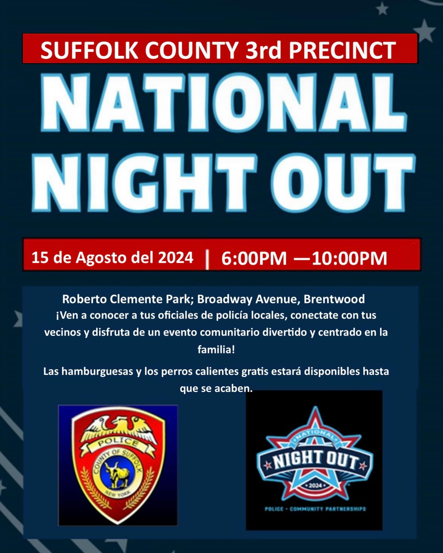 Senadora Mónica Martínez participará en el 'National Night Out' de Brentwood y Wyandanch