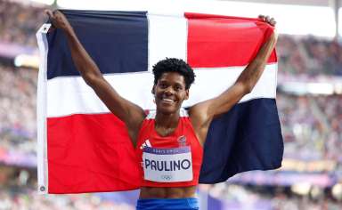 ¡Orgullosamente dominicana! Marileidy Paulino campeona olímpica de 400m