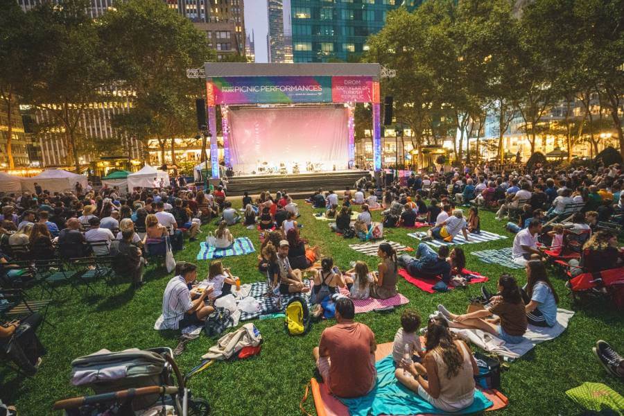 Nueva York, Bryant Park Picnic Performances, Bank of America