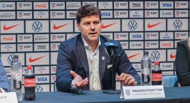 Presentación de Pochettino DT de EEUU: "Los jugadores tienen que creer que podemos ganar el Mundial"